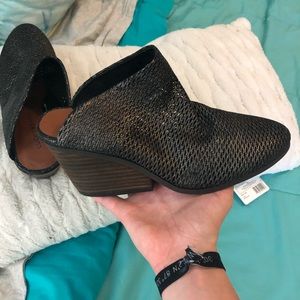 Never worn LUCKY BRAND boot heels